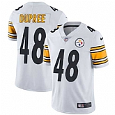 Nike Pittsburgh Steelers #48 Bud Dupree White NFL Vapor Untouchable Limited Jersey,baseball caps,new era cap wholesale,wholesale hats